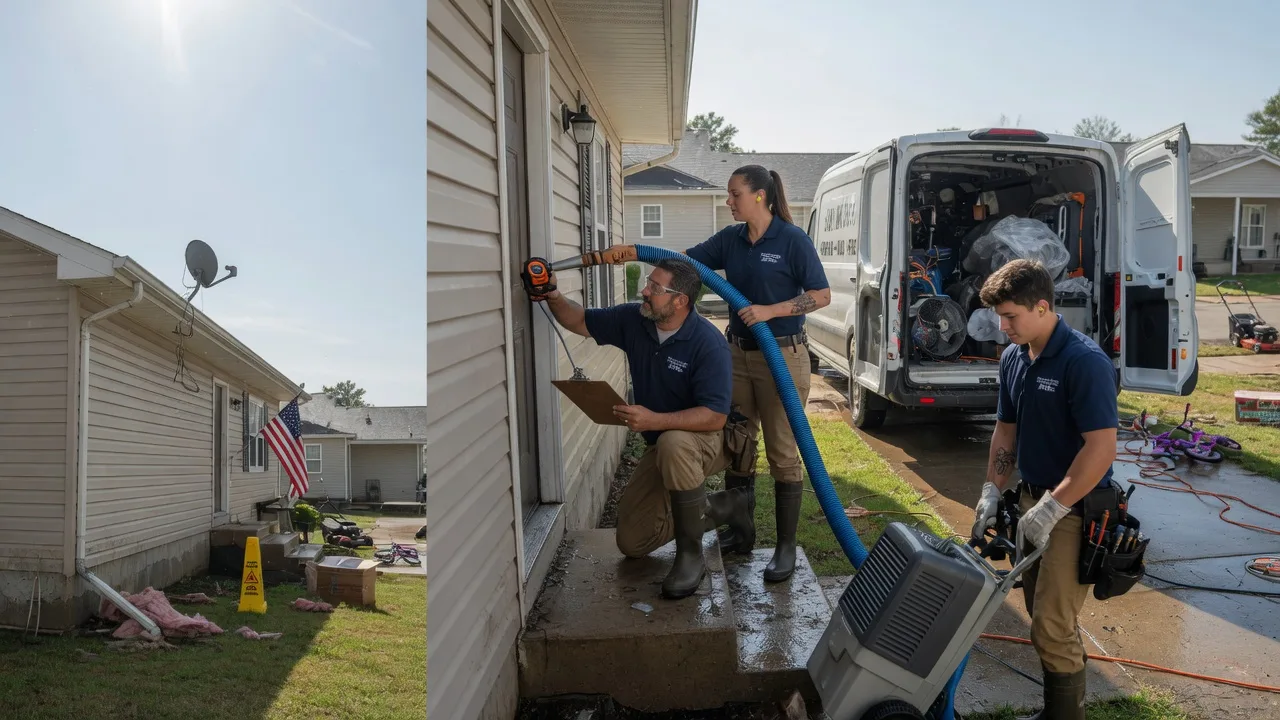 Ceiling Water Damage Restoration in Fairview, OK near me